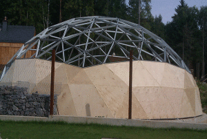 Каркас геодезического купола